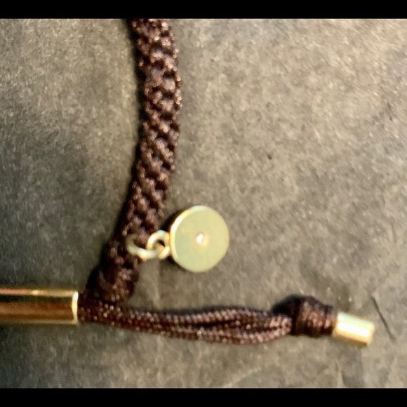 MK Macrame Cord Pave Bracelet - Picture 3 of 5